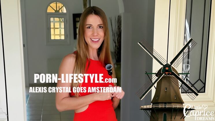 Alexis Crystal's Amsterdam Trip: Hot Solo Action