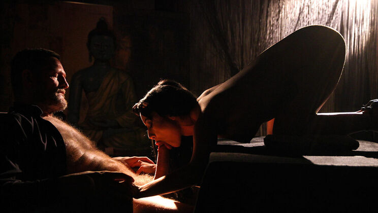 [SinfulXXX] - Cara Mella in Lingerie & High Heels Sucks and Fucks - Yanick Shaft - Cara Mella