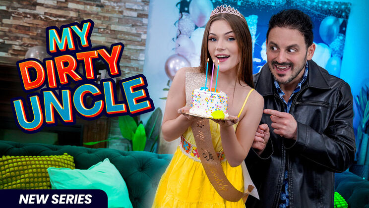 [MyDirtyUncle] - Old & Young: Uncle Fucks Skinny Brunette Niece with Friend - Tony Rubino - Juniper Ren - Tony Marzo