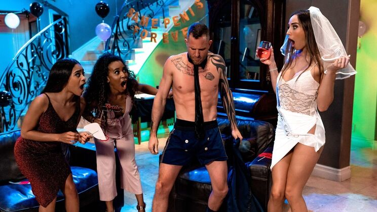 [DigitalPlayground] - Short Hair Beauty Scarlit in Dress & High Heels Takes a Facial - Scott Nails - Scarlit Scandal