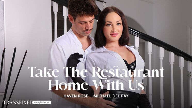 [Transfixed] - Handjob and Masturbation with High Heels - Michael DelRay - Haven Rose