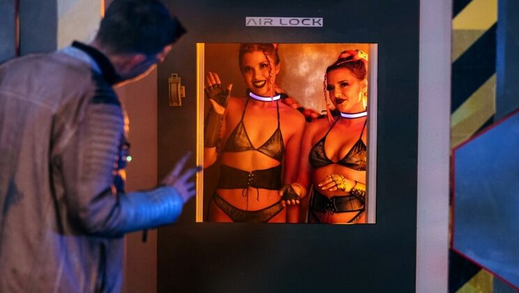 [DigitalPlayground] - Shaved Innies and Medium Tits in Hot Indoor Sci-Fi Sex - Danny D - Emily Woods - Ruby Sims