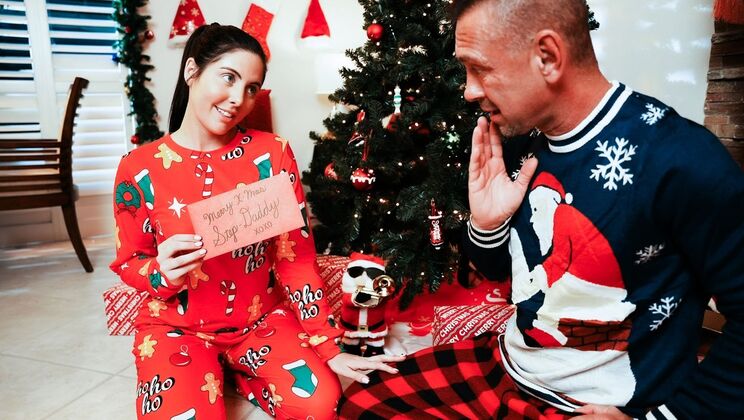 [MyPervyFamily] - Unwrap Theodora: Natural Tits, Shaved Pussy, Big Cock - Theodora Day - Peter Fitzwell