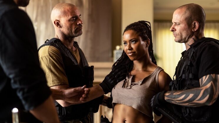 [DigitalPlayground] - Kira Noir & Alex Jones Anal Sex Military Prison Scene - Big Tits Blowjob Doggystyle - Kira Noir - Alex Jones