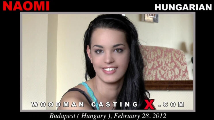 [WoodmanCasting] - Naomi's First Time: Blowjob, Anal, and Double Penetration - Naomi