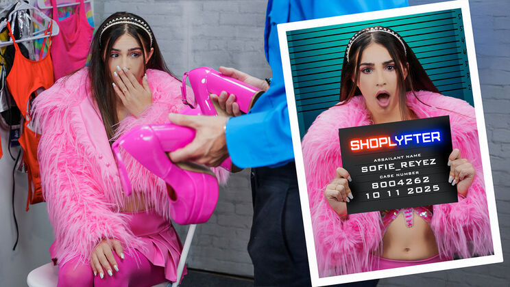 Braless Teen in Heels Gets Cum on Shoes from Older Lover