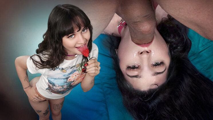 [DadCrush] - Braless Remi Raw Begs for Face Fucking - Jason Sarcinelli - Remi Raw