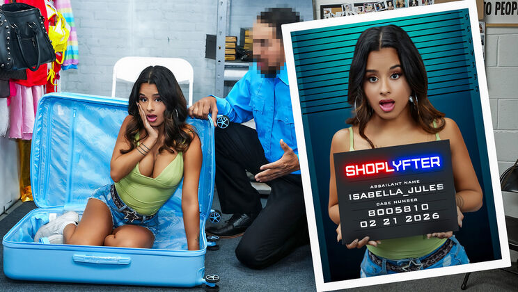 Young Skinny Thief Isabella Jules Takes Big Cock