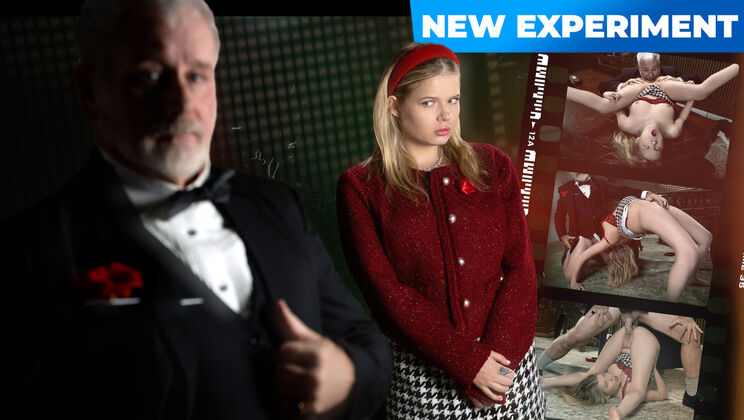 Jay Crew's Ghost-Nipples & Dick Play with Petite Blonde Coco