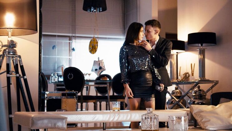 [Brazzers] - Charlie Dean Spanks Liya Silver's Small Ass - Charlie Dean - Liya Silver