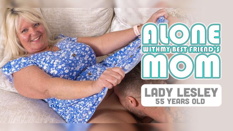 [Mature.nl] - Hidden Sex With Friend's Mom - Blonde MILF Creampie - Johnny Bravo - Lady Lesley (EU)