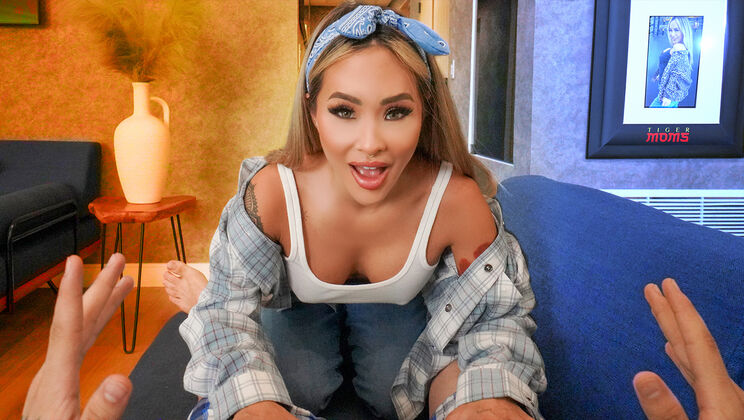 Deepthroat Session with a Tanned Young Thing
