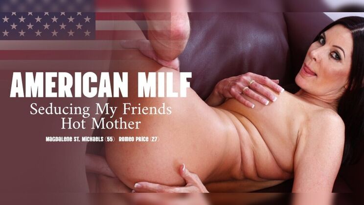 Hot Brunette MILF Magdalene St. Michaels Gets Her Ass Licked and Squirts on Young Dick