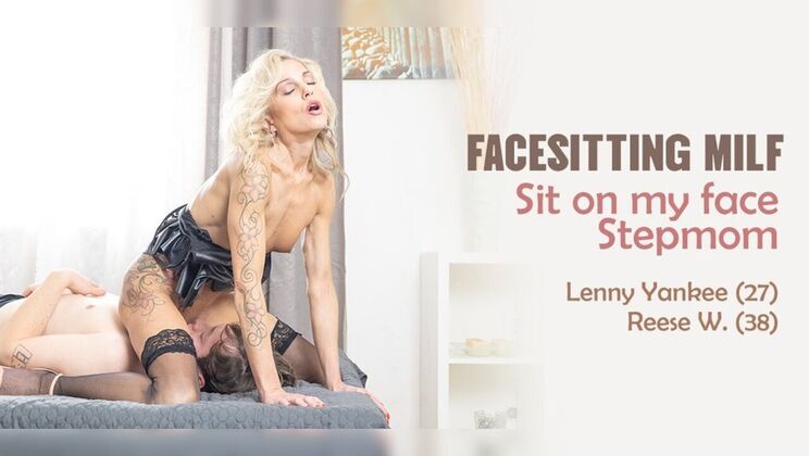 30 Plus MILF Reese W. Feels Her Clit on His Chin and Suck His Tip
