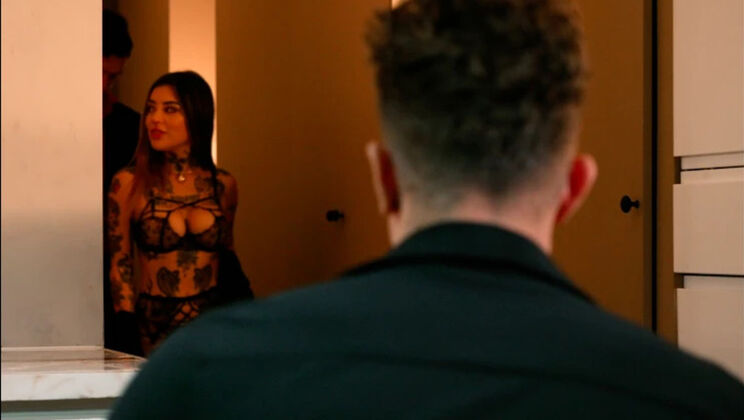 I let my wife stray - voyeur fun with condoms and lace