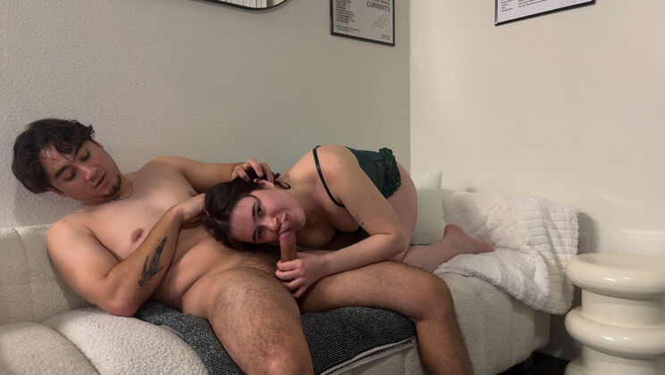Hairy and Shaved Pussy Moaning POV with Kev & Sab