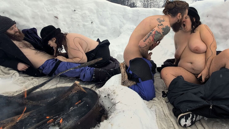 Watch Almond & Stephen Keep The Fire Going