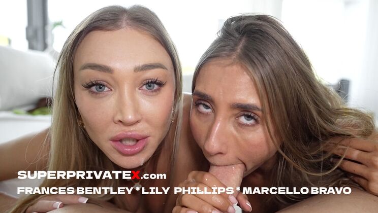 Frances Bentley British Blonde Big Natural Tits Threesome