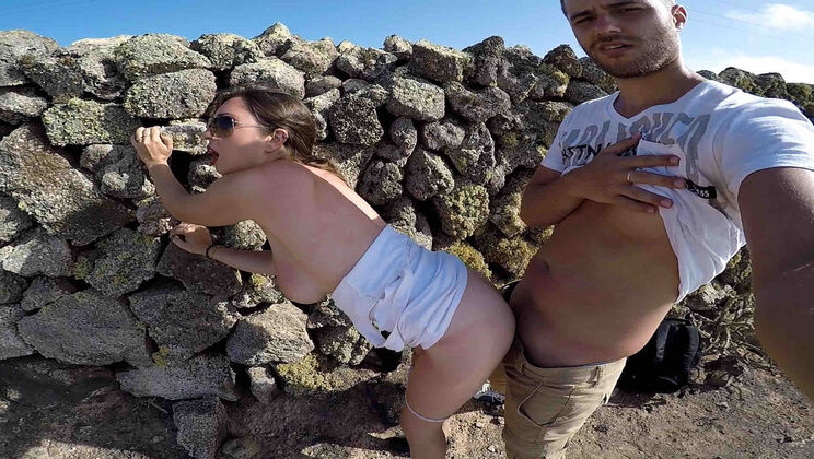 Spanish Babe Miriam Caught Up In The Moment