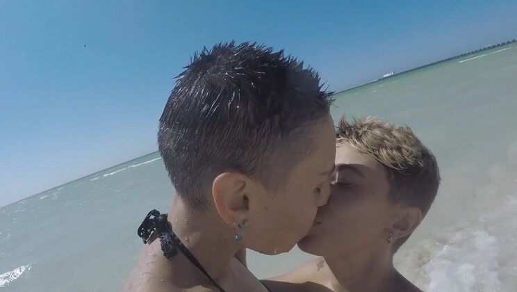 Mexican Diaries: Queer Girls Breast Kissing